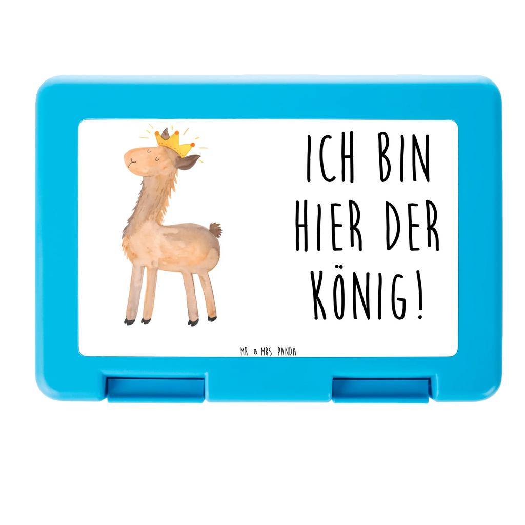 Brotdose Lama König Brotbox, Snackbox, Lunch box, Butterbrotdose, Brotzeitbox, Lama, Alpaka, Lamas, König, Königin, Freundin, Mama, Papa, Büro Kollege, Kollegin, Chef, Vorgesetzter, Abi, Abitur