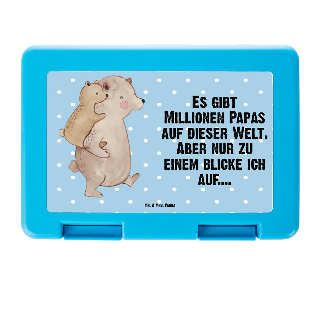 Brotdose Papa Bär Brotbox, Snackbox, Lunch box, Butterbrotdose, Brotzeitbox, Familie, Vatertag, Muttertag, Bruder, Schwester, Mama, Papa, Oma, Opa, Geschenk, Vater, Papi, Vati, Onkel, Geburtstag