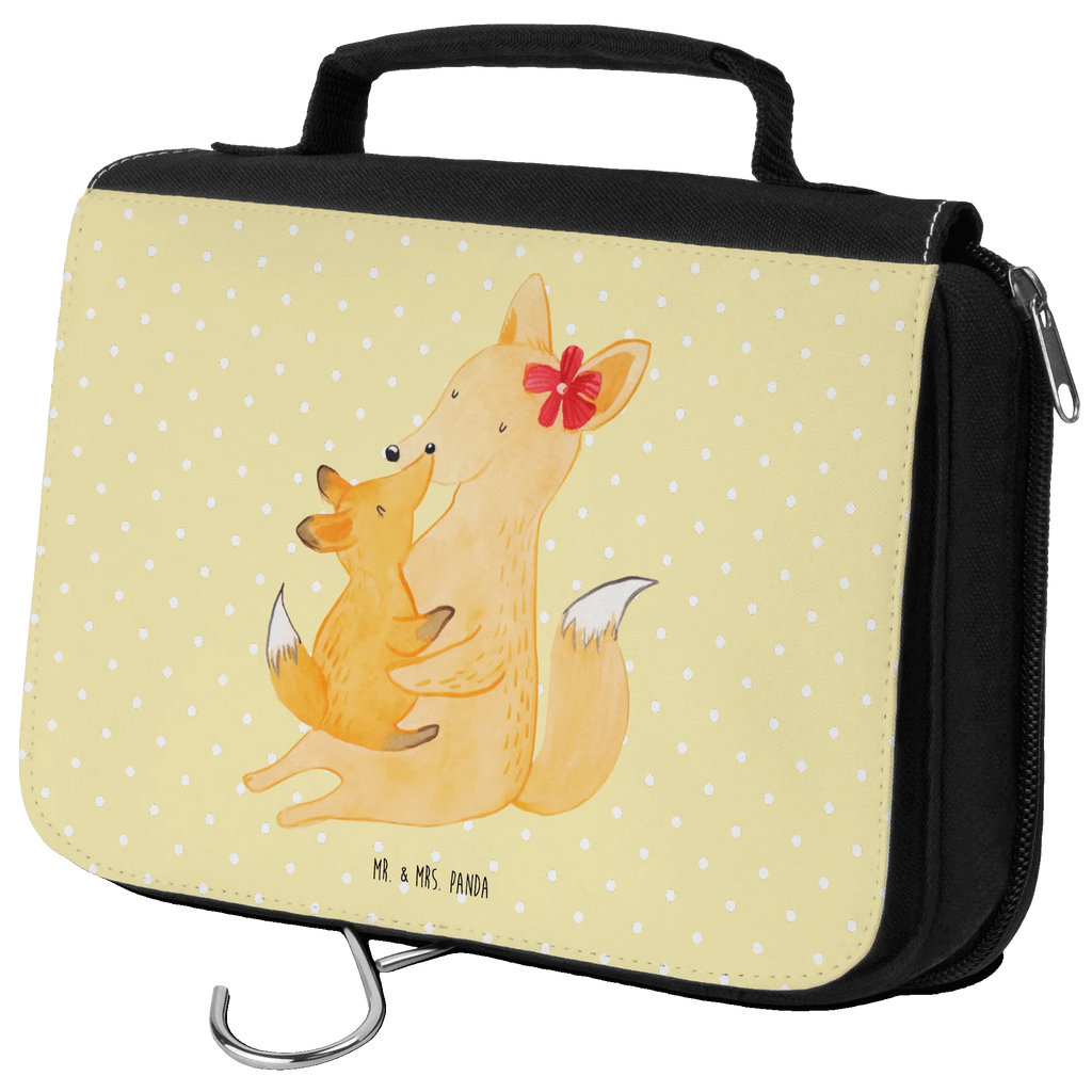 Kulturbeutel Fuchs Mama Kulturbeutel, Zum Aufhängen, Waschtasche, Kosmetiktasche, Damen, Herren, Aufbewahrungstasche, Schminktasche, Kosmetikbeutel, Organizer, Kulturtasche, Schminkutensil, Familie, Vatertag, Muttertag, Bruder, Schwester, Mama, Papa, Oma, Opa, Mutter, Tochter, Lieblingstochter, Beste Tochter, Geschenk