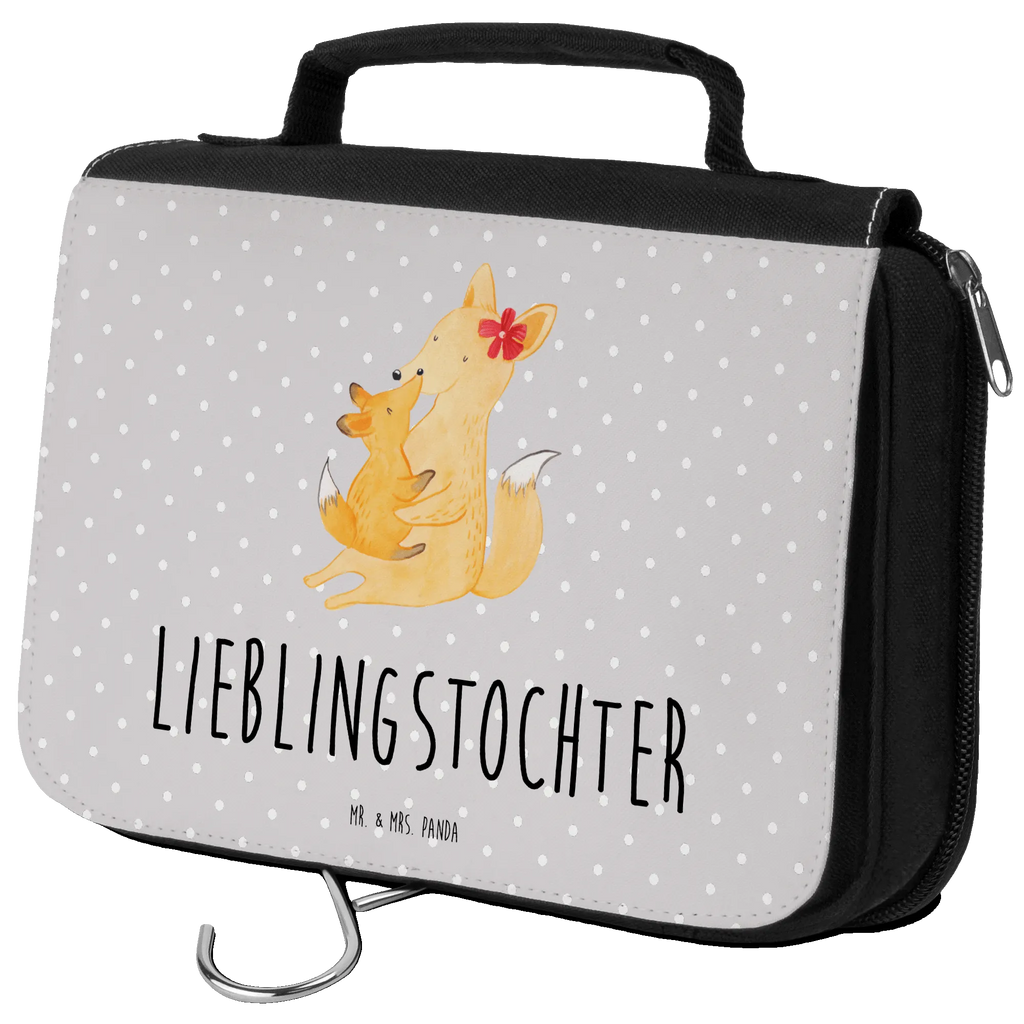 Kulturbeutel Fuchs Mama Kulturbeutel, Zum Aufhängen, Waschtasche, Kosmetiktasche, Damen, Herren, Aufbewahrungstasche, Schminktasche, Kosmetikbeutel, Organizer, Kulturtasche, Schminkutensil, Familie, Vatertag, Muttertag, Bruder, Schwester, Mama, Papa, Oma, Opa, Mutter, Tochter, Lieblingstochter, Beste Tochter, Geschenk