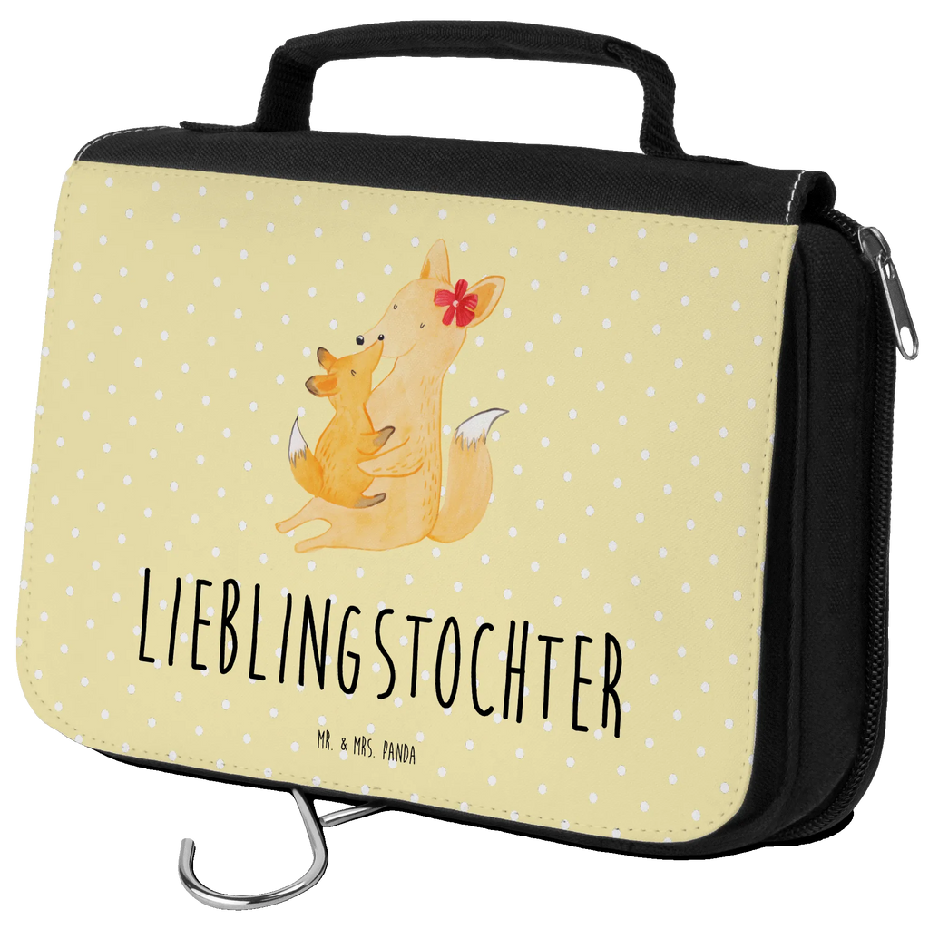 Kulturbeutel Fuchs Mama Kulturbeutel, Zum Aufhängen, Waschtasche, Kosmetiktasche, Damen, Herren, Aufbewahrungstasche, Schminktasche, Kosmetikbeutel, Organizer, Kulturtasche, Schminkutensil, Familie, Vatertag, Muttertag, Bruder, Schwester, Mama, Papa, Oma, Opa, Mutter, Tochter, Lieblingstochter, Beste Tochter, Geschenk