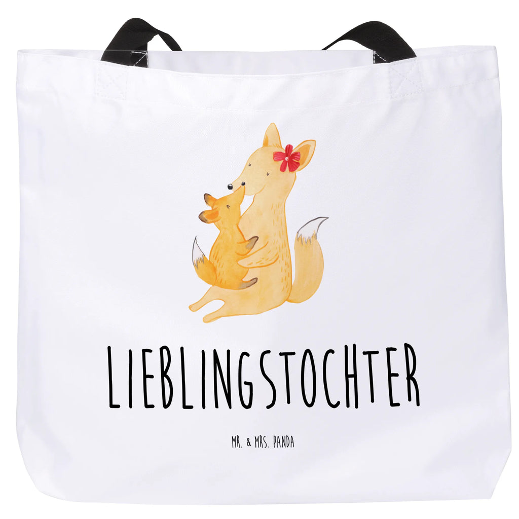 Shopper Fuchs Mama & Kind Beutel, Einkaufstasche, Tasche, Strandtasche, Einkaufsbeutel, Shopper, Schultasche, Freizeittasche, Tragebeutel, Schulbeutel, Alltagstasche, Familie, Vatertag, Muttertag, Bruder, Schwester, Mama, Papa, Oma, Opa, Mutter, Tochter, Lieblingstochter, Beste Tochter, Geschenk