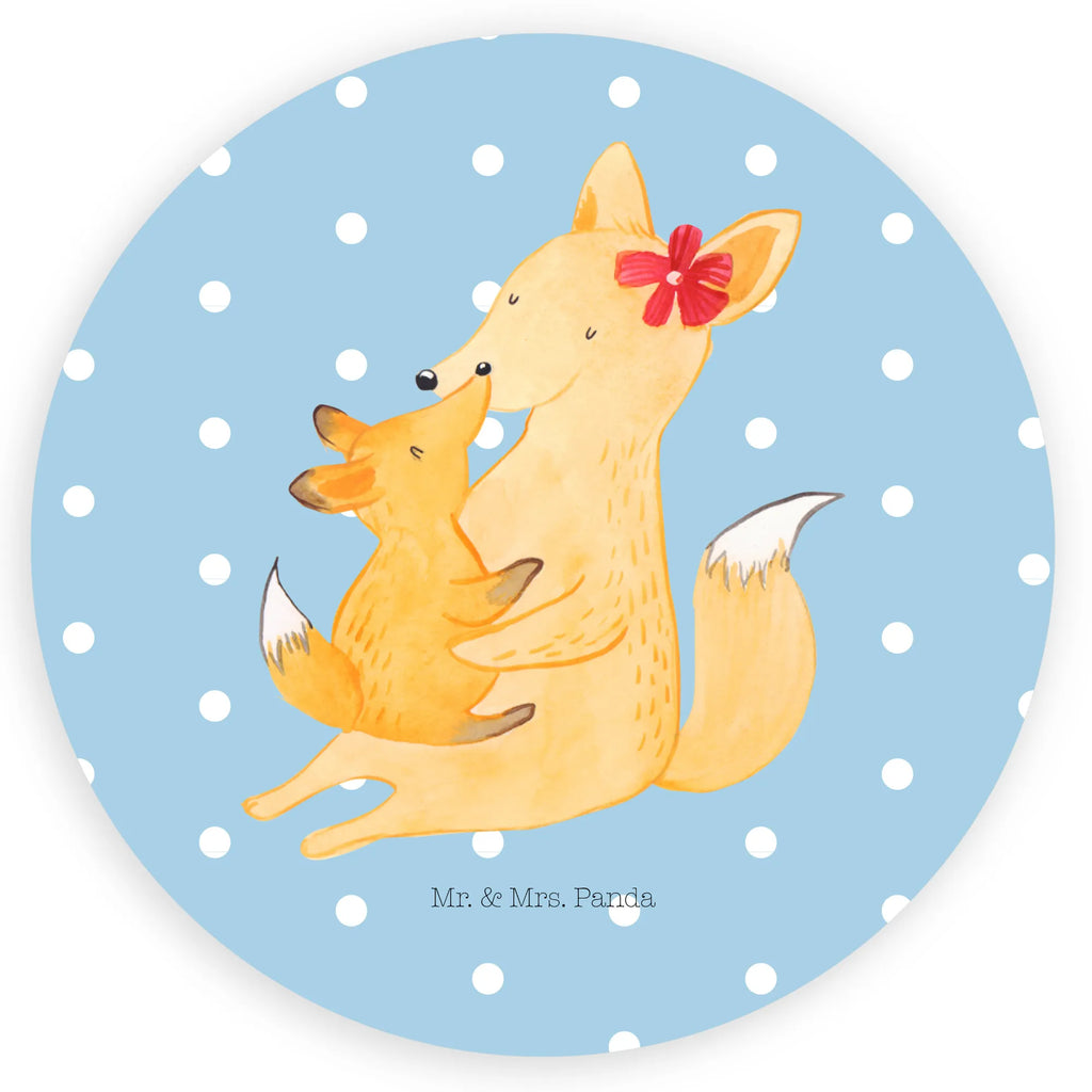 Rund Aufkleber Fuchs Mama & Kind Sticker, Aufkleber, Etikett, Kinder, rund, Familie, Vatertag, Muttertag, Bruder, Schwester, Mama, Papa, Oma, Opa, Mutter, Tochter, Lieblingstochter, Beste Tochter, Geschenk