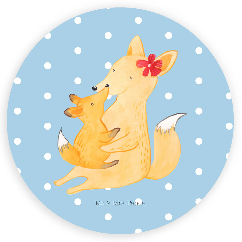 Rund Aufkleber Fuchs Mama & Kind Sticker, Aufkleber, Etikett, Kinder, rund, Familie, Vatertag, Muttertag, Bruder, Schwester, Mama, Papa, Oma, Opa, Mutter, Tochter, Lieblingstochter, Beste Tochter, Geschenk