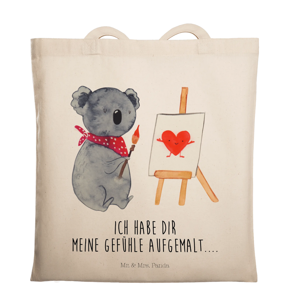 Tragetasche Koala Künstler Beuteltasche, Beutel, Einkaufstasche, Jutebeutel, Stoffbeutel, Tasche, Shopper, Umhängetasche, Strandtasche, Schultertasche, Stofftasche, Tragetasche, Badetasche, Jutetasche, Einkaufstüte, Laptoptasche, Koala, Koalabär, Liebe, Liebensbeweis, Liebesgeschenk, Gefühle, Künstler, zeichnen