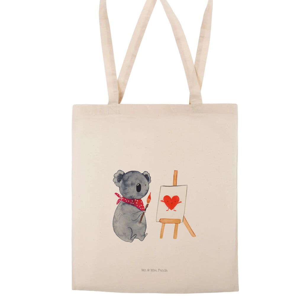 Tragetasche Koala Künstler Beuteltasche, Beutel, Einkaufstasche, Jutebeutel, Stoffbeutel, Tasche, Shopper, Umhängetasche, Strandtasche, Schultertasche, Stofftasche, Tragetasche, Badetasche, Jutetasche, Einkaufstüte, Laptoptasche, Koala, Koalabär, Liebe, Liebensbeweis, Liebesgeschenk, Gefühle, Künstler, zeichnen