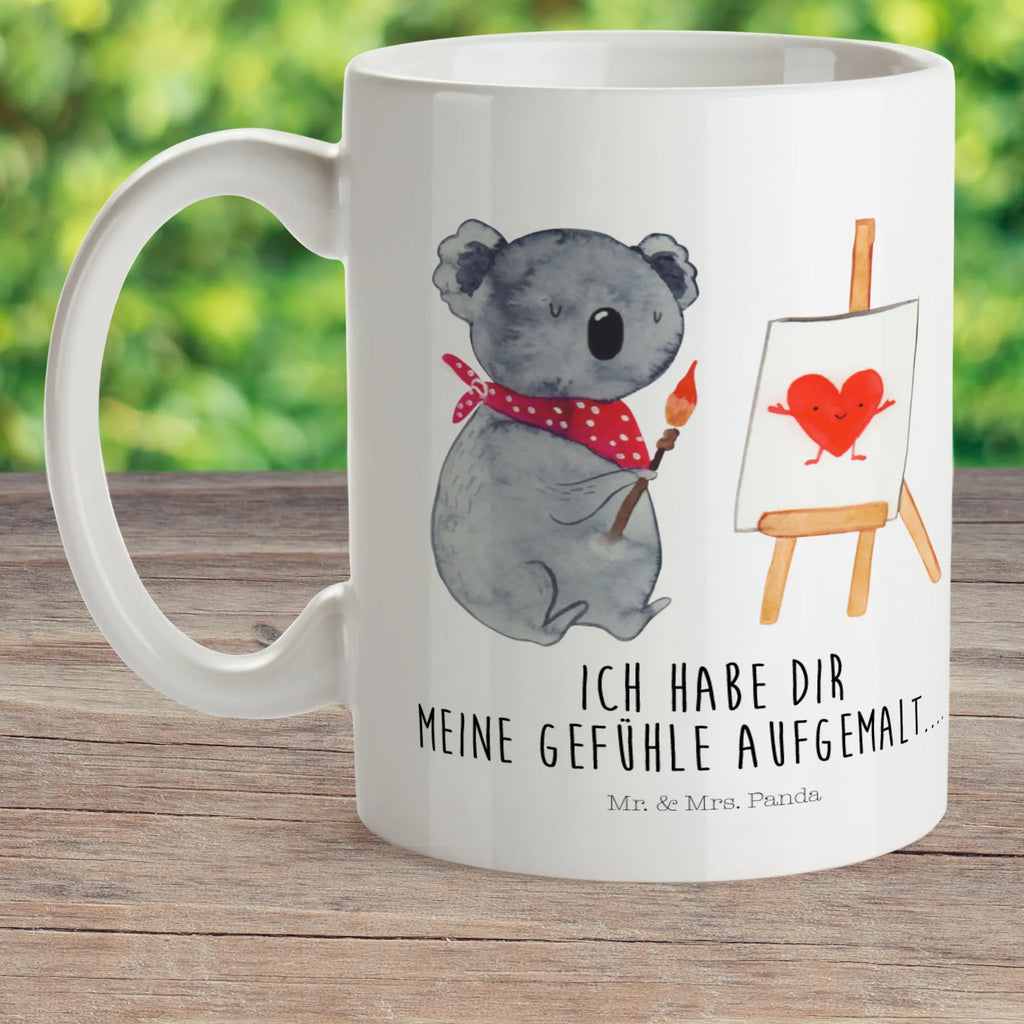 Kindertasse Koala Künstler Kindertasse, Kinder Tasse, Kunststoff Tasse, Kindergarten Tasse, Trinkbecher, Camping Becher, Kaffeetasse, Kunststoffbecher, Kindergartenbecher, Outdoorgeschirr, Kunststoffgeschirr, Reisebecher, Reisetasse, Kinderbecher, Bruchfeste Tasse, Bruchsichere Tasse, Plastik Tasse, Plastiktasse, Koala, Koalabär, Liebe, Liebensbeweis, Liebesgeschenk, Gefühle, Künstler, zeichnen