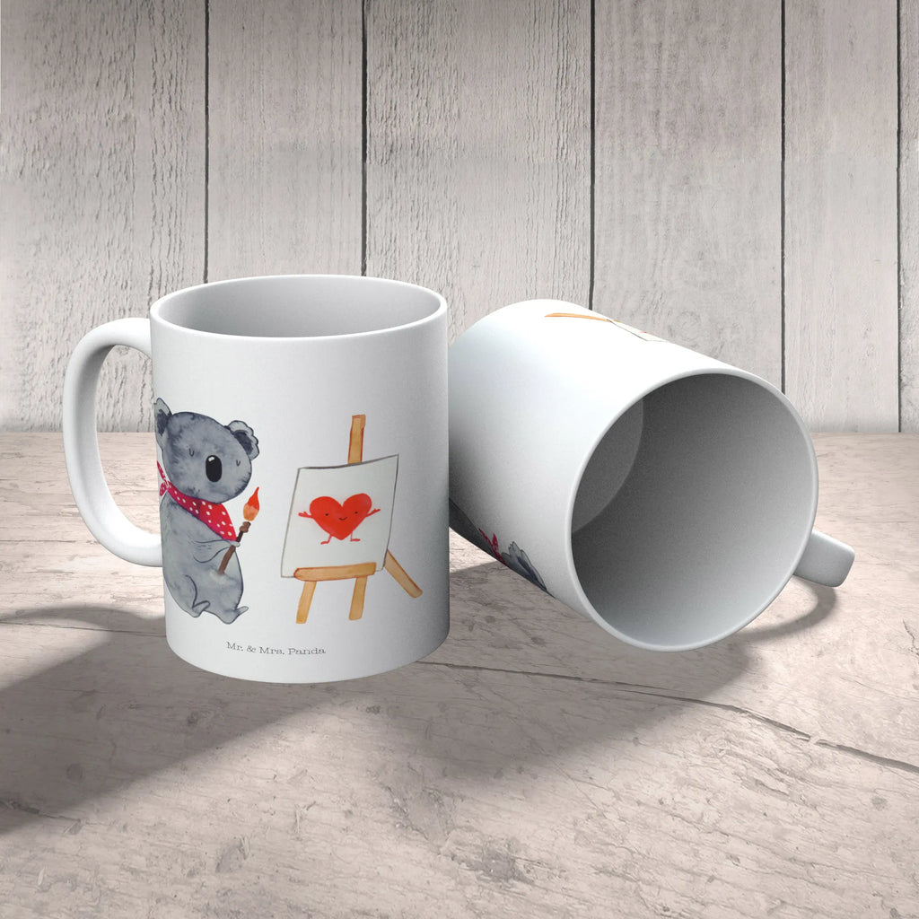 Kindertasse Koala Künstler Kindertasse, Kinder Tasse, Kunststoff Tasse, Kindergarten Tasse, Trinkbecher, Camping Becher, Kaffeetasse, Kunststoffbecher, Kindergartenbecher, Outdoorgeschirr, Kunststoffgeschirr, Reisebecher, Reisetasse, Kinderbecher, Bruchfeste Tasse, Bruchsichere Tasse, Plastik Tasse, Plastiktasse, Koala, Koalabär, Liebe, Liebensbeweis, Liebesgeschenk, Gefühle, Künstler, zeichnen