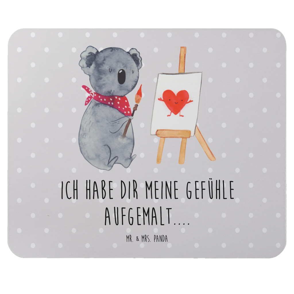 Mauspad Koala Künstler Mousepad, Computer zubehör, Büroausstattung, PC Zubehör, Arbeitszimmer, Mauspad, Einzigartiges Mauspad, Designer Mauspad, Mausunterlage, Mauspad Büro, Koala, Koalabär, Liebe, Liebensbeweis, Liebesgeschenk, Gefühle, Künstler, zeichnen