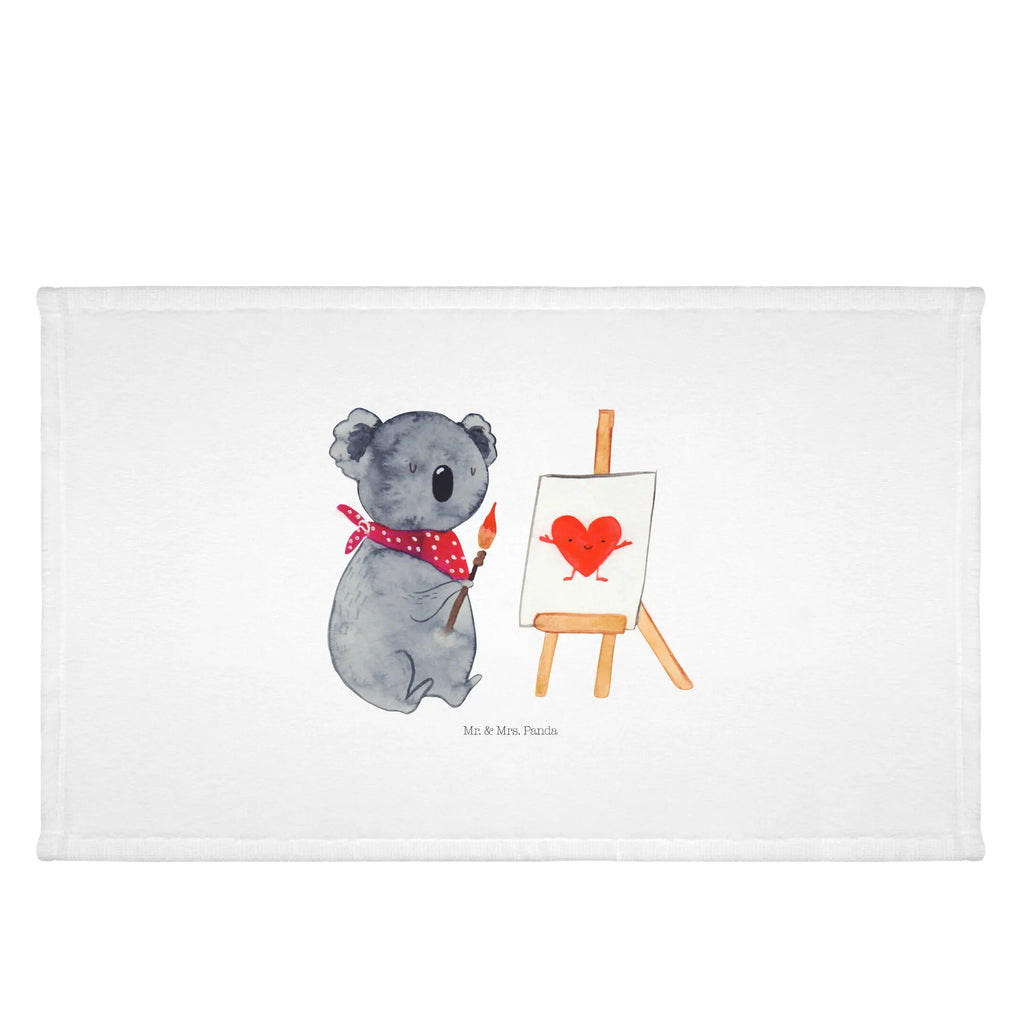 Handtuch Koala Künstler Handtuch, Badehandtuch, Badezimmer, Handtücher, groß, Kinder, Baby, Koala, Koalabär, Liebe, Liebensbeweis, Liebesgeschenk, Gefühle, Künstler, zeichnen