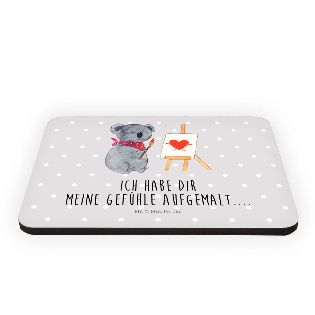 Magnet Koala Künstler Kühlschrankmagnet, Pinnwandmagnet, Souvenir Magnet, Motivmagnete, Dekomagnet, Whiteboard Magnet, Notiz Magnet, Kühlschrank Dekoration, Koala, Koalabär, Liebe, Liebensbeweis, Liebesgeschenk, Gefühle, Künstler, zeichnen