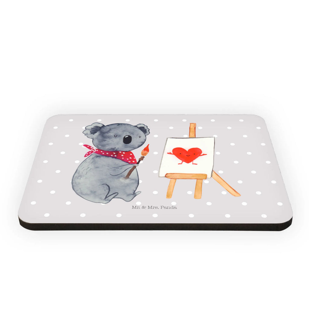 Magnet Koala Künstler Kühlschrankmagnet, Pinnwandmagnet, Souvenir Magnet, Motivmagnete, Dekomagnet, Whiteboard Magnet, Notiz Magnet, Kühlschrank Dekoration, Koala, Koalabär, Liebe, Liebensbeweis, Liebesgeschenk, Gefühle, Künstler, zeichnen