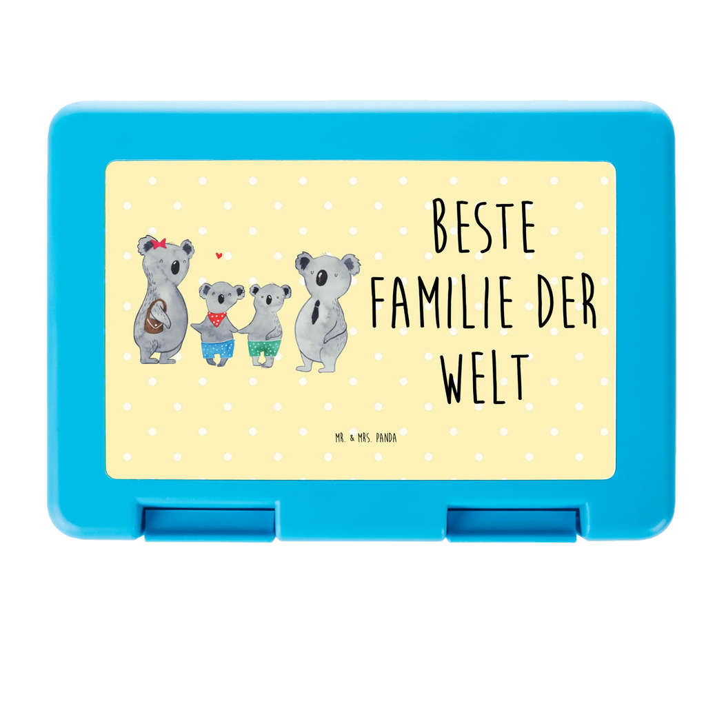 Brotdose Koala Familie zwei Brotbox, Snackbox, Lunch box, Butterbrotdose, Brotzeitbox, Familie, Vatertag, Muttertag, Bruder, Schwester, Mama, Papa, Oma, Opa, Koala, Koalabär, beste Familie, Familienzeit, Familienleben, Koalafamilie, Lieblingsfamilie