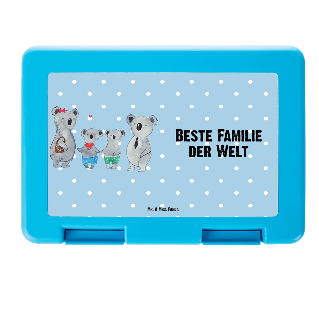 Brotdose Koala Familie zwei Brotbox, Snackbox, Lunch box, Butterbrotdose, Brotzeitbox, Familie, Vatertag, Muttertag, Bruder, Schwester, Mama, Papa, Oma, Opa, Koala, Koalabär, beste Familie, Familienzeit, Familienleben, Koalafamilie, Lieblingsfamilie