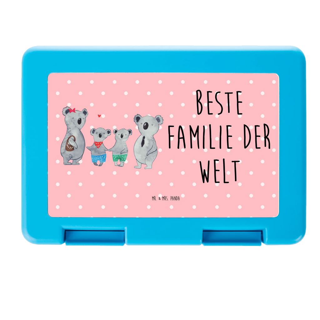 Brotdose Koala Familie zwei Brotbox, Snackbox, Lunch box, Butterbrotdose, Brotzeitbox, Familie, Vatertag, Muttertag, Bruder, Schwester, Mama, Papa, Oma, Opa, Koala, Koalabär, beste Familie, Familienzeit, Familienleben, Koalafamilie, Lieblingsfamilie