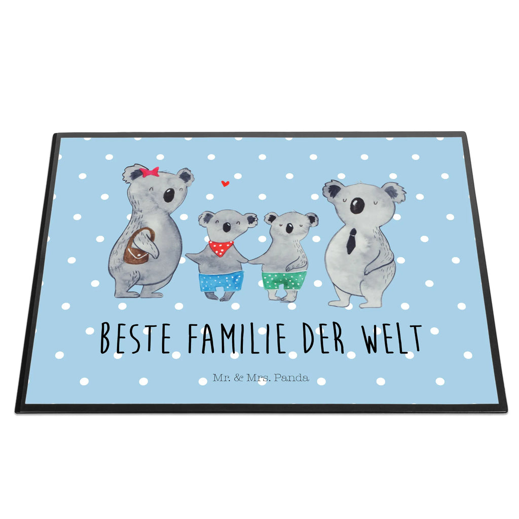 Schreibtischunterlage Koala Familie zwei Schreibunterlage, Schreibtischauflage, Bürobedarf, Büroartikel, Schreibwaren, Schreibtisch Unterlagen, Schreibtischunterlage Groß, Familie, Vatertag, Muttertag, Bruder, Schwester, Mama, Papa, Oma, Opa, Koala, Koalabär, beste Familie, Familienzeit, Familienleben, Koalafamilie, Lieblingsfamilie