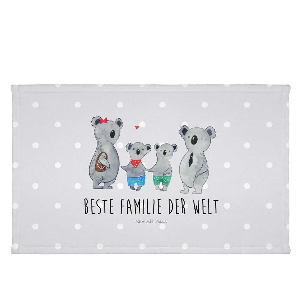 Handtuch Koala Familie zwei Handtuch, Badehandtuch, Badezimmer, Handtücher, groß, Kinder, Baby, Familie, Vatertag, Muttertag, Bruder, Schwester, Mama, Papa, Oma, Opa, Koala, Koalabär, beste Familie, Familienzeit, Familienleben, Koalafamilie, Lieblingsfamilie