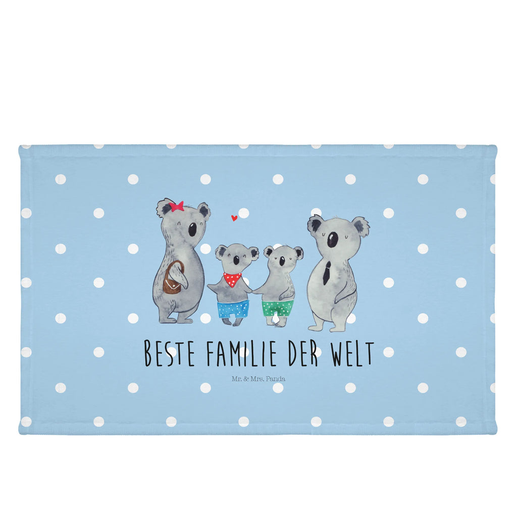 Handtuch Koala Familie zwei Handtuch, Badehandtuch, Badezimmer, Handtücher, groß, Kinder, Baby, Familie, Vatertag, Muttertag, Bruder, Schwester, Mama, Papa, Oma, Opa, Koala, Koalabär, beste Familie, Familienzeit, Familienleben, Koalafamilie, Lieblingsfamilie