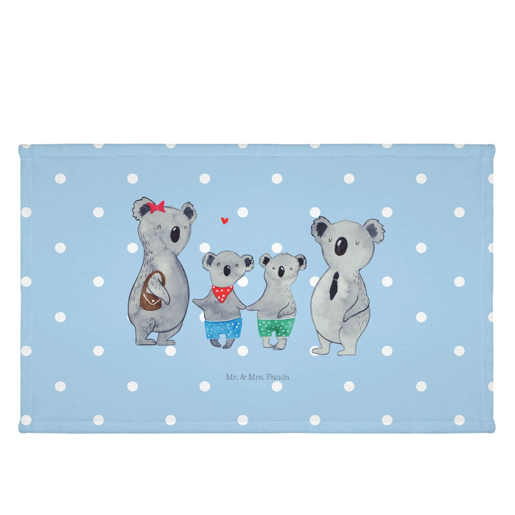 Handtuch Koala Familie zwei Handtuch, Badehandtuch, Badezimmer, Handtücher, groß, Kinder, Baby, Familie, Vatertag, Muttertag, Bruder, Schwester, Mama, Papa, Oma, Opa, Koala, Koalabär, beste Familie, Familienzeit, Familienleben, Koalafamilie, Lieblingsfamilie