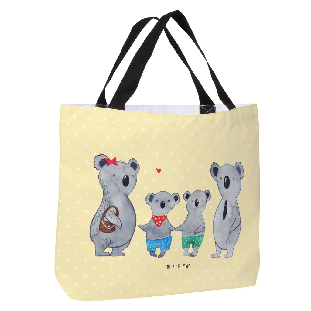 Shopper Koala Familie zwei Beutel, Einkaufstasche, Tasche, Strandtasche, Einkaufsbeutel, Shopper, Schultasche, Freizeittasche, Tragebeutel, Schulbeutel, Alltagstasche, Familie, Vatertag, Muttertag, Bruder, Schwester, Mama, Papa, Oma, Opa, Koala, Koalabär, beste Familie, Familienzeit, Familienleben, Koalafamilie, Lieblingsfamilie