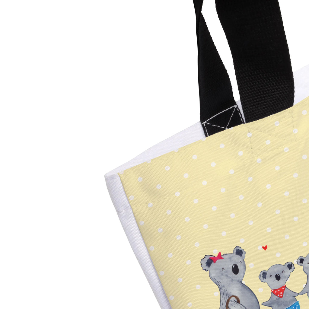 Shopper Koala Familie zwei Beutel, Einkaufstasche, Tasche, Strandtasche, Einkaufsbeutel, Shopper, Schultasche, Freizeittasche, Tragebeutel, Schulbeutel, Alltagstasche, Familie, Vatertag, Muttertag, Bruder, Schwester, Mama, Papa, Oma, Opa, Koala, Koalabär, beste Familie, Familienzeit, Familienleben, Koalafamilie, Lieblingsfamilie