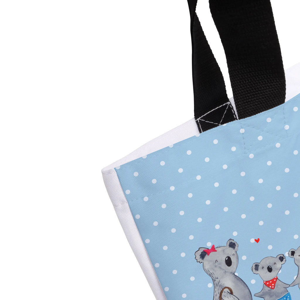 Shopper Koala Familie zwei Beutel, Einkaufstasche, Tasche, Strandtasche, Einkaufsbeutel, Shopper, Schultasche, Freizeittasche, Tragebeutel, Schulbeutel, Alltagstasche, Familie, Vatertag, Muttertag, Bruder, Schwester, Mama, Papa, Oma, Opa, Koala, Koalabär, beste Familie, Familienzeit, Familienleben, Koalafamilie, Lieblingsfamilie