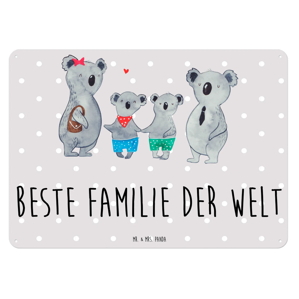 Blechschild Koala Familie zwei Blechschild, Metallschild, Geschenk Schild, Schild, Magnet-Metall-Schild, Deko Schild, Wandschild, Wand-Dekoration, Türschild, Familie, Vatertag, Muttertag, Bruder, Schwester, Mama, Papa, Oma, Opa, Koala, Koalabär, beste Familie, Familienzeit, Familienleben, Koalafamilie, Lieblingsfamilie