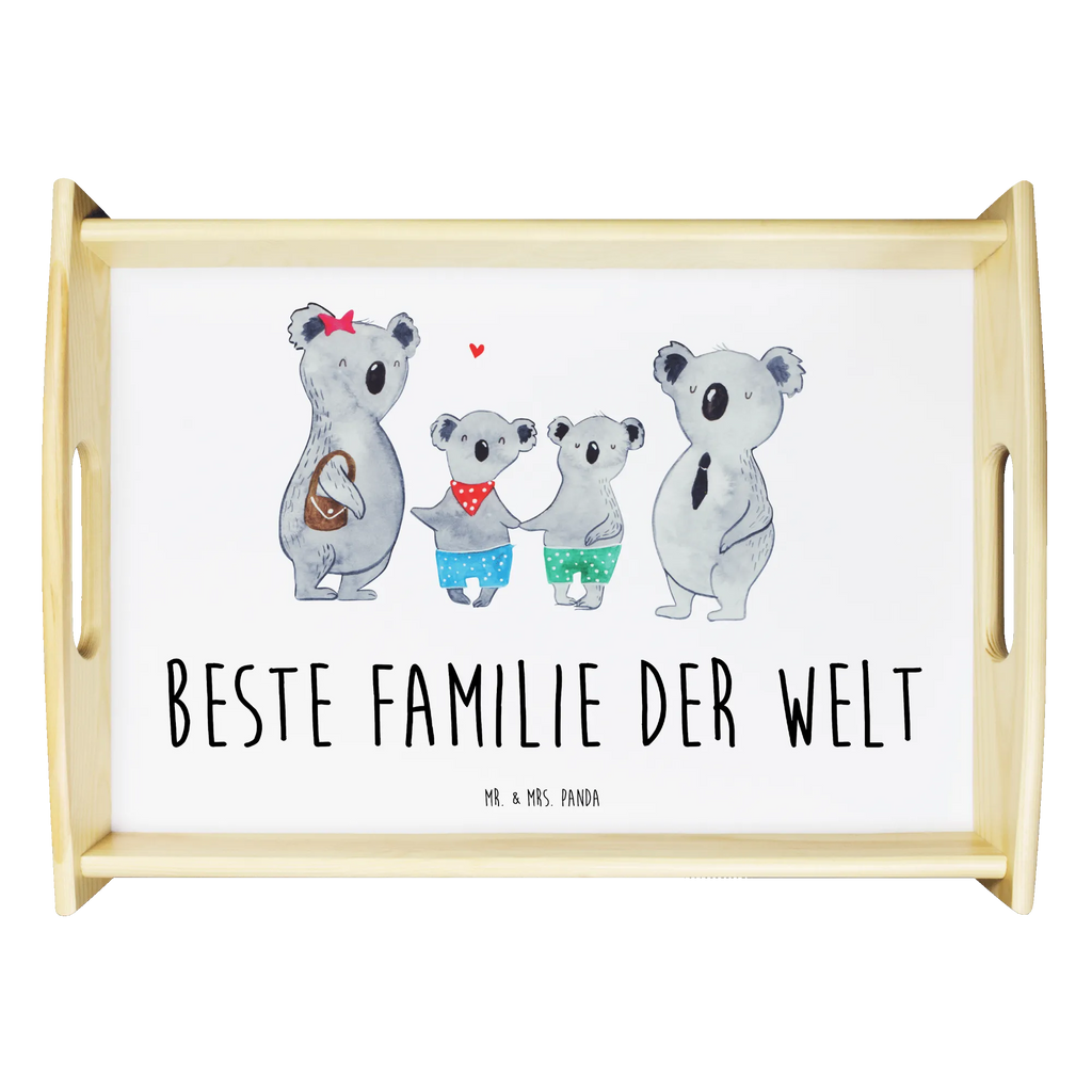 Serviertablett Koala Familie zwei Serviertablett, Tablett, Holztablett, Küchentablett, Dekotablett, Frühstückstablett, Familie, Vatertag, Muttertag, Bruder, Schwester, Mama, Papa, Oma, Opa, Koala, Koalabär, beste Familie, Familienzeit, Familienleben, Koalafamilie, Lieblingsfamilie