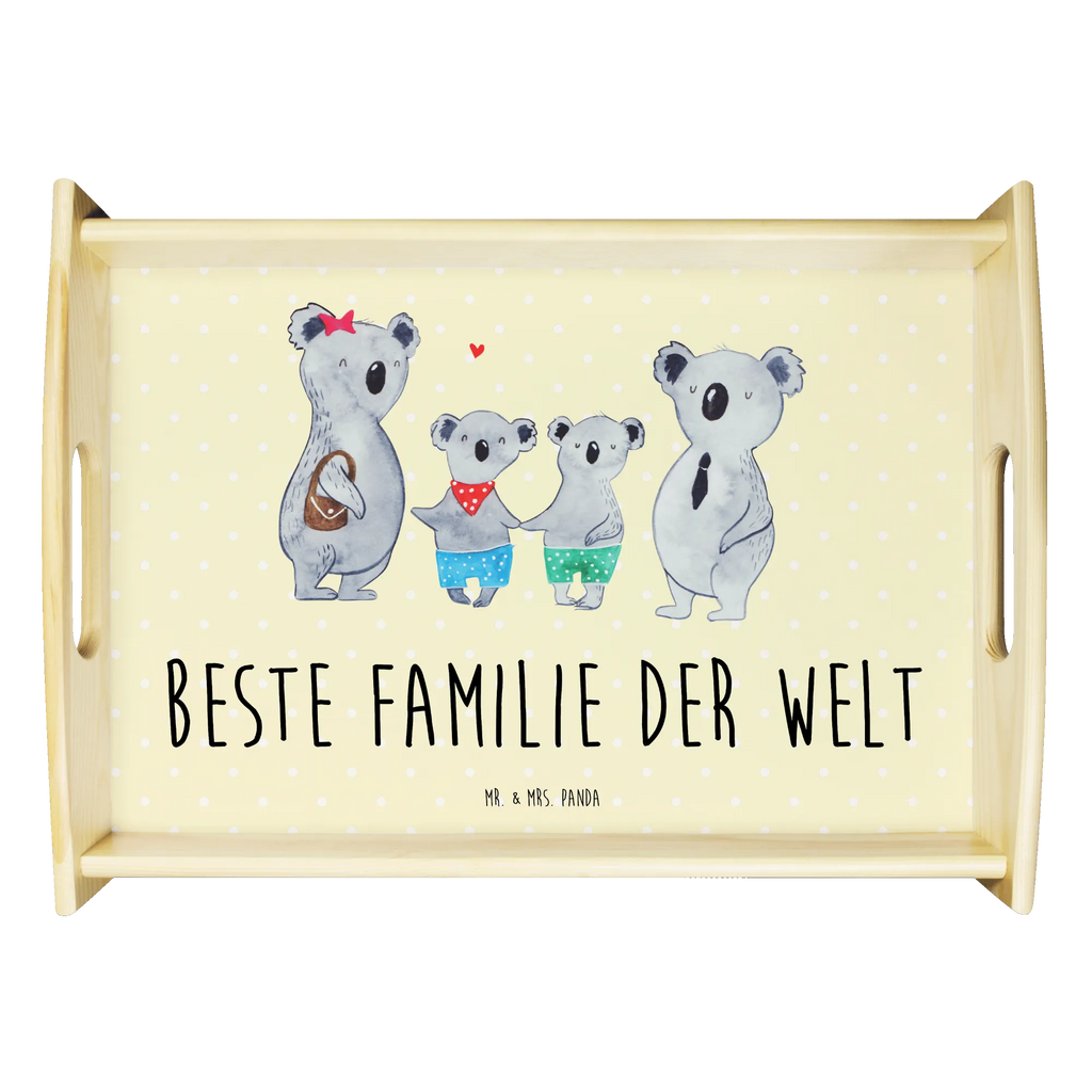 Serviertablett Koala Familie zwei Serviertablett, Tablett, Holztablett, Küchentablett, Dekotablett, Frühstückstablett, Familie, Vatertag, Muttertag, Bruder, Schwester, Mama, Papa, Oma, Opa, Koala, Koalabär, beste Familie, Familienzeit, Familienleben, Koalafamilie, Lieblingsfamilie