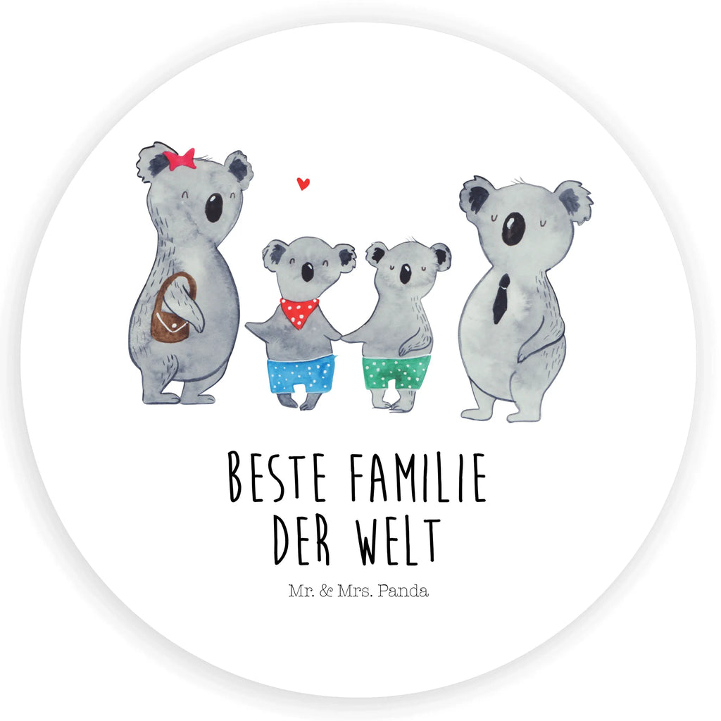 Rund Aufkleber Koala Familie zwei Sticker, Aufkleber, Etikett, Kinder, rund, Familie, Vatertag, Muttertag, Bruder, Schwester, Mama, Papa, Oma, Opa, Koala, Koalabär, beste Familie, Familienzeit, Familienleben, Koalafamilie, Lieblingsfamilie