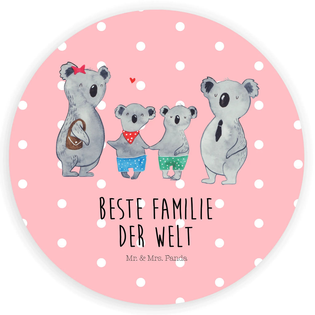 Rund Aufkleber Koala Familie zwei Sticker, Aufkleber, Etikett, Kinder, rund, Familie, Vatertag, Muttertag, Bruder, Schwester, Mama, Papa, Oma, Opa, Koala, Koalabär, beste Familie, Familienzeit, Familienleben, Koalafamilie, Lieblingsfamilie