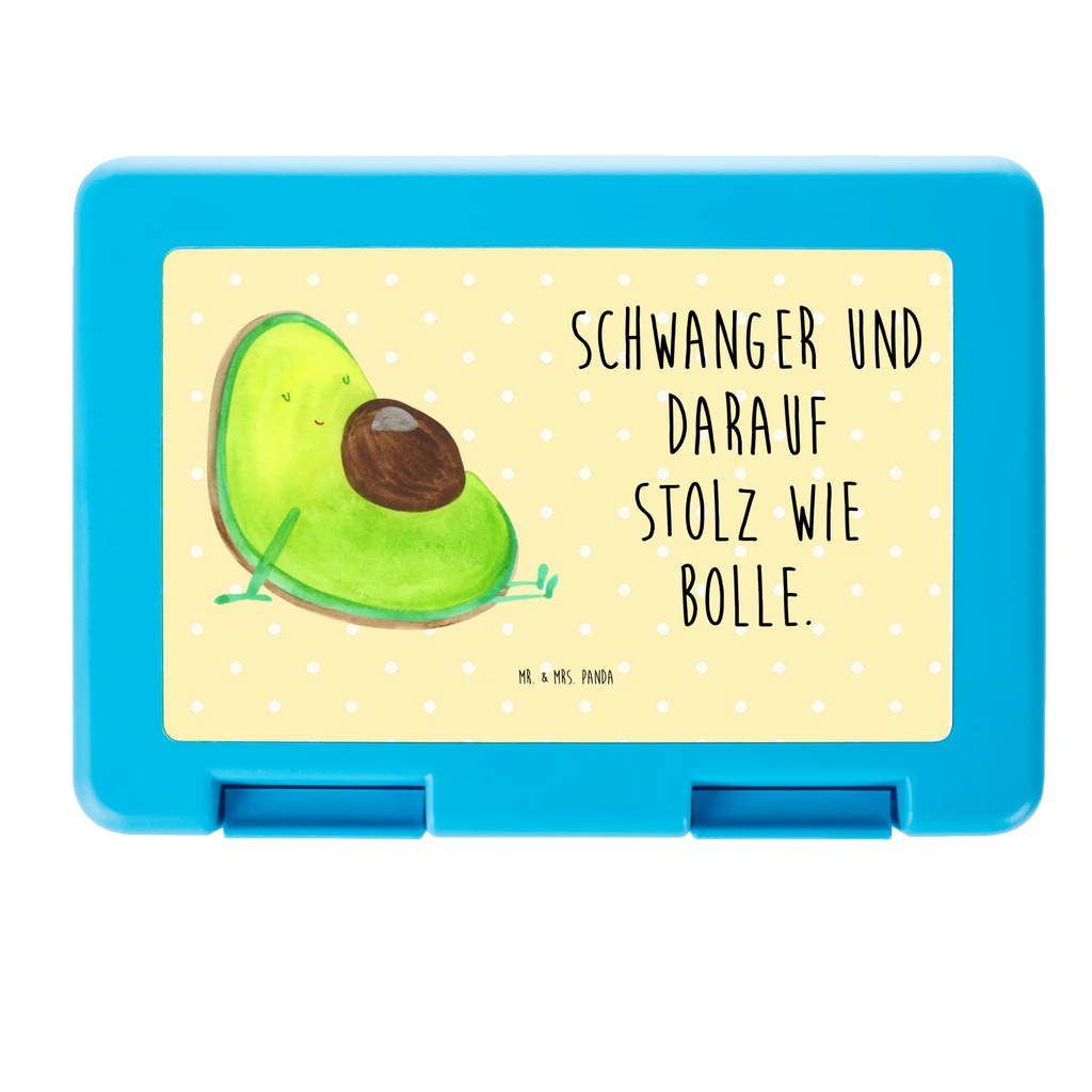 Brotdose Avocado schwanger Brotbox, Snackbox, Lunch box, Butterbrotdose, Brotzeitbox, Avocado, Veggie, Vegan, Gesund, schwanger, Schwangerschaft, Babyparty, Babyshower