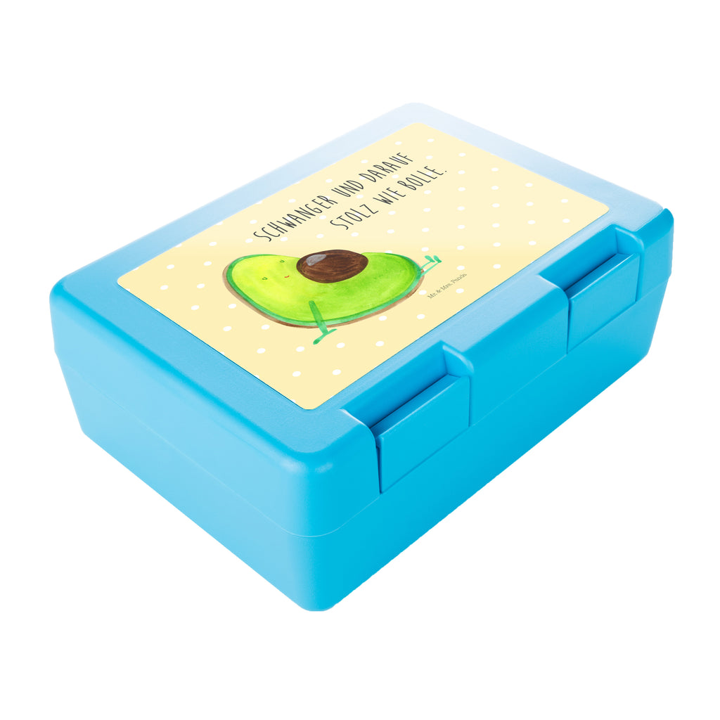 Brotdose Avocado schwanger Brotbox, Snackbox, Lunch box, Butterbrotdose, Brotzeitbox, Avocado, Veggie, Vegan, Gesund, schwanger, Schwangerschaft, Babyparty, Babyshower