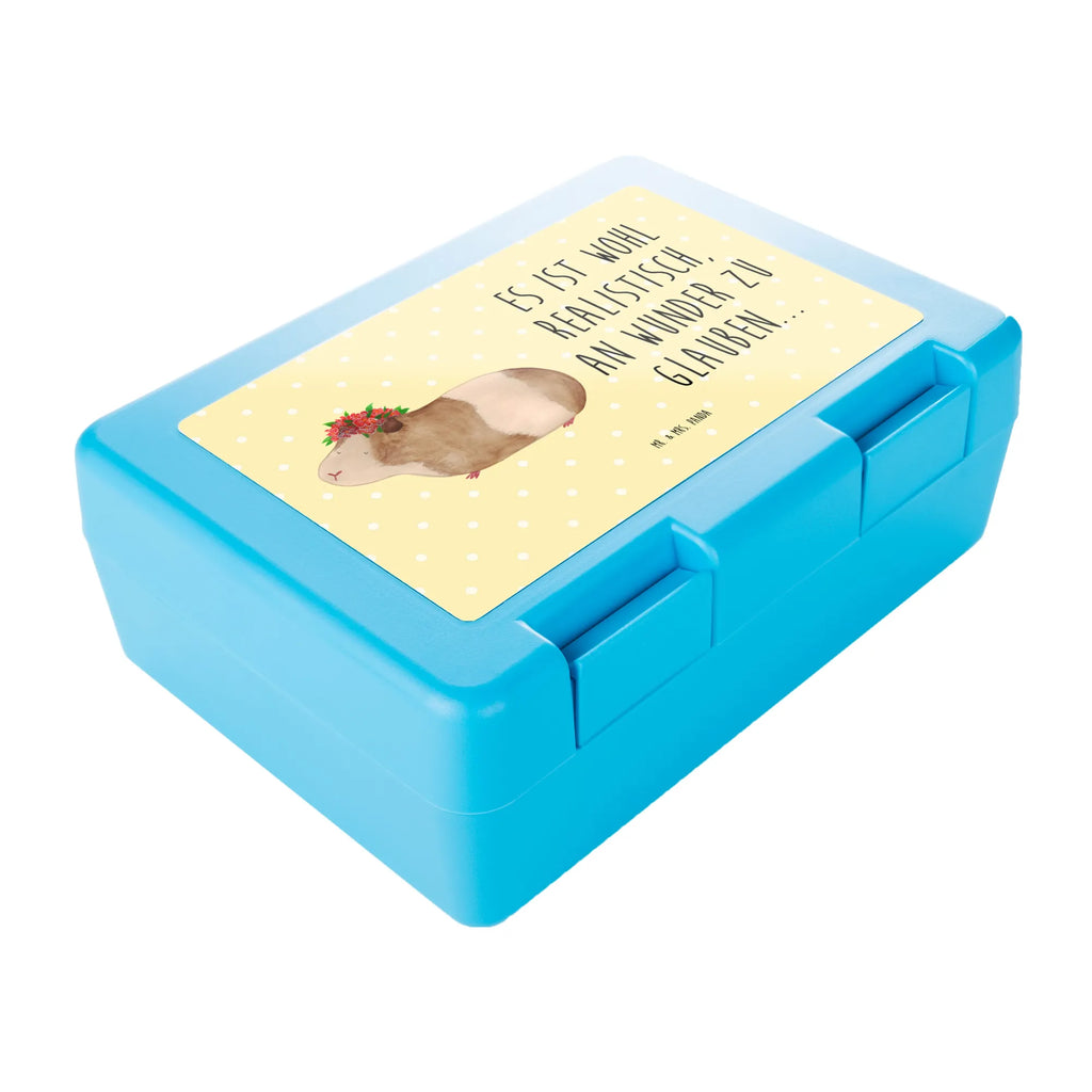 Brotdose Meerschweinchen weise Brotbox, Snackbox, Lunch box, Butterbrotdose, Brotzeitbox, Tiermotive, Gute Laune, lustige Sprüche, Tiere, Meerschweinchen, Meerie, Meeries, Wunder, Blumenkind, Realität, Spruch, Weisheit, Motivation, Wunderland