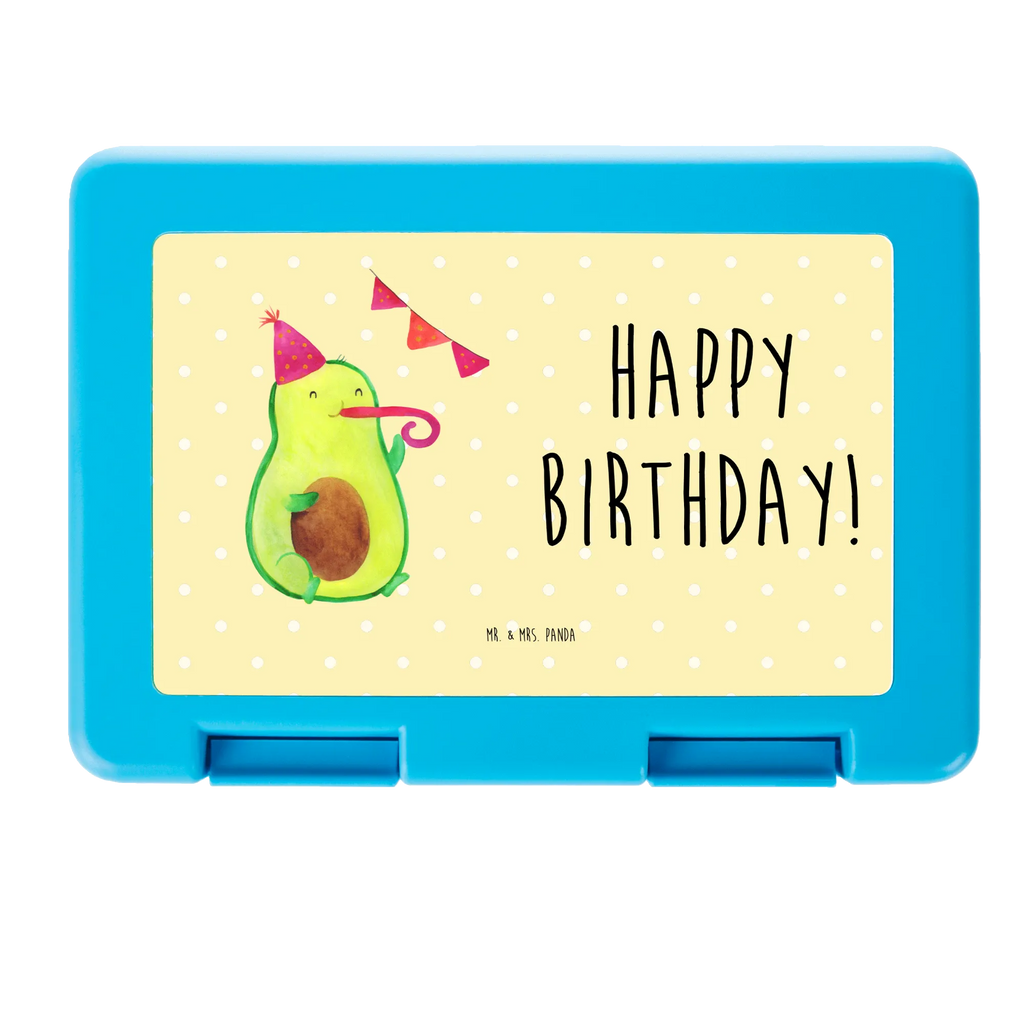 Brotdose Avocado Birthday Brotbox, Snackbox, Lunch box, Butterbrotdose, Brotzeitbox, Avocado, Veggie, Vegan, Gesund