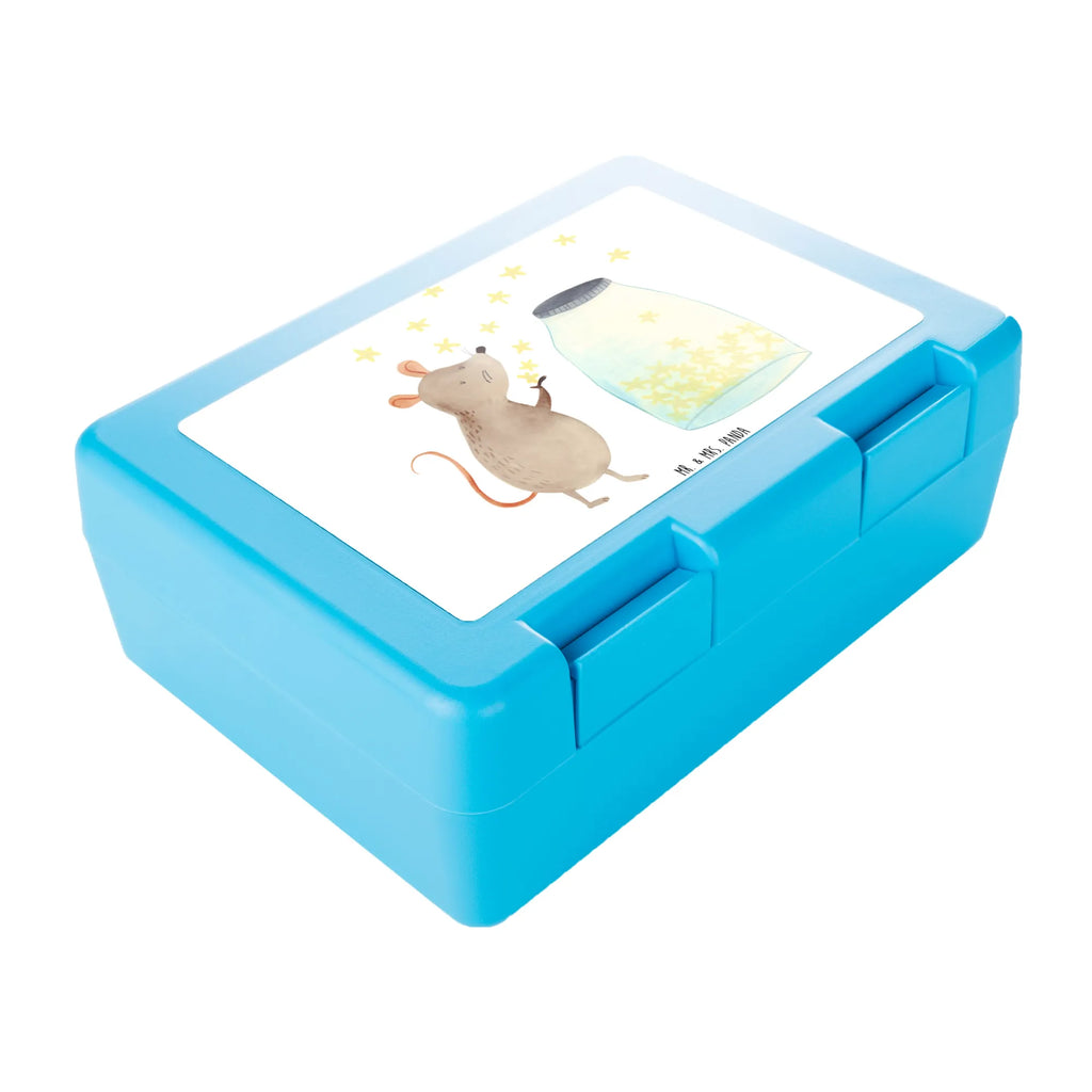 Brotdose Maus Sterne Brotbox, Snackbox, Lunch box, Butterbrotdose, Brotzeitbox, Tiermotive, Gute Laune, lustige Sprüche, Tiere, Maus, Sterne, Wunsch, Kind, Taufe, Taufgeschenk, Geburt, Schwangerschaft, erstes Kind, Kindergeburtstag, Geburtstag, Hoffnung, Träume