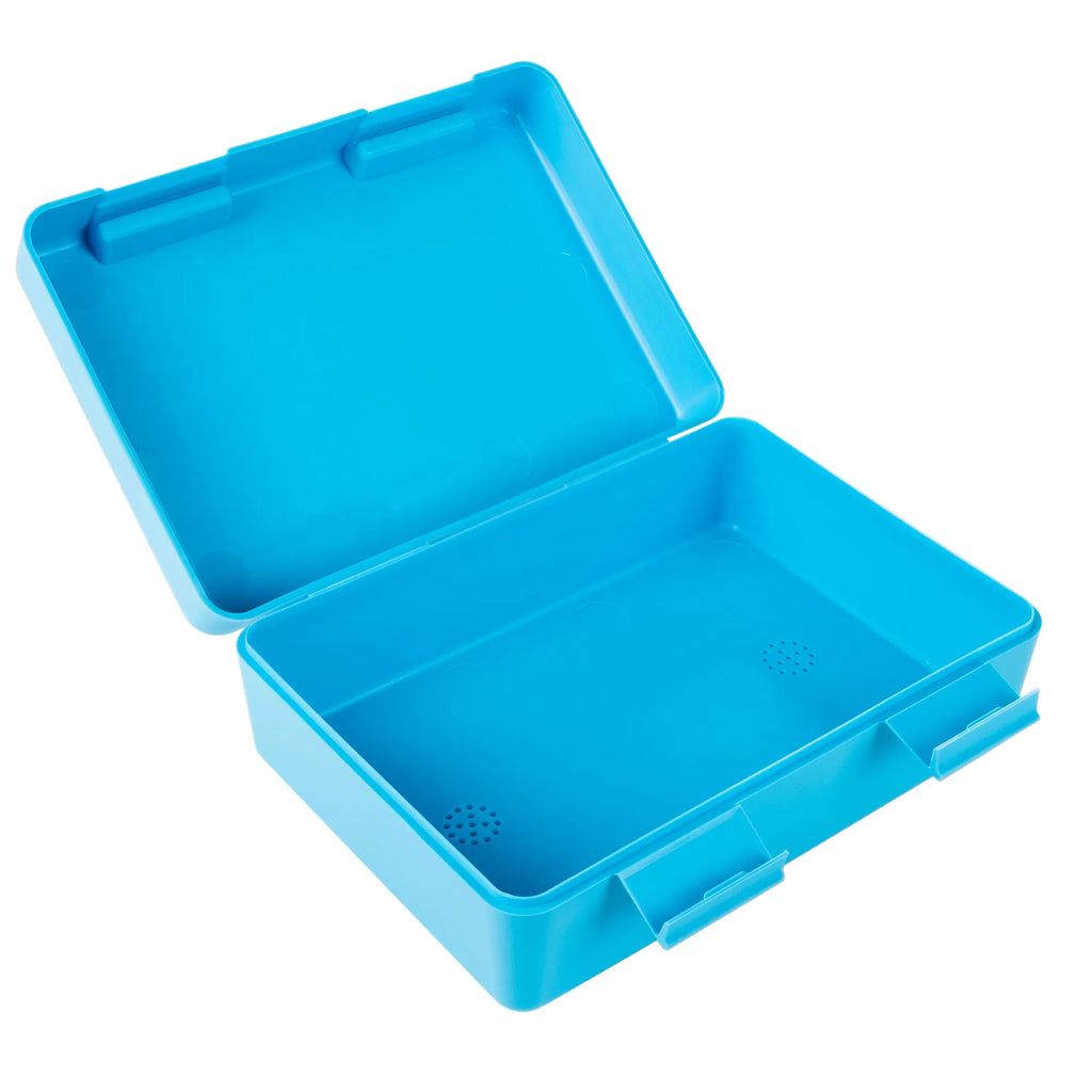 Brotdose Anker Blau Brotbox, Snackbox, Lunch box, Butterbrotdose, Brotzeitbox, Tiermotive, Gute Laune, lustige Sprüche, Tiere