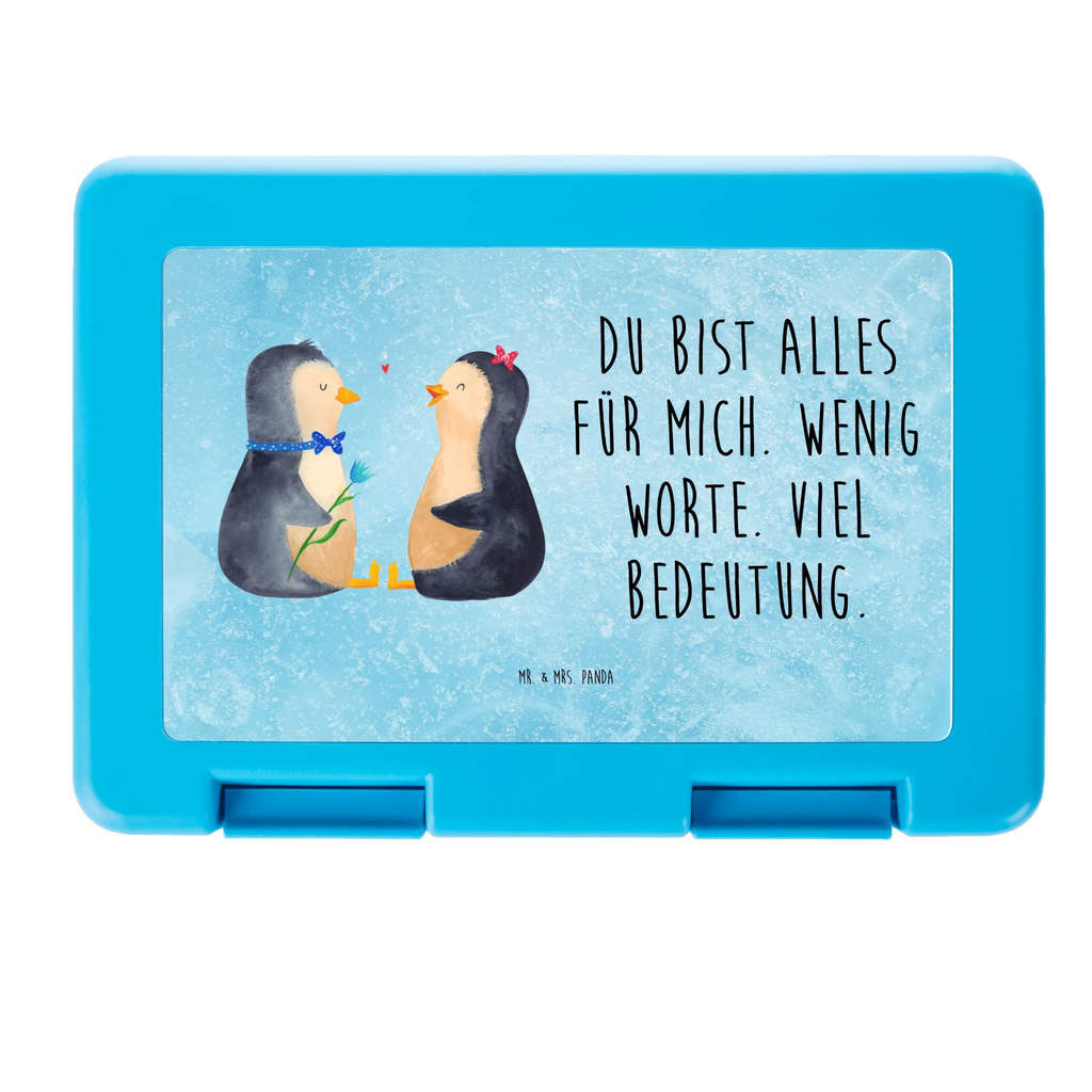 Brotdose Pinguin Pärchen Brotbox, Snackbox, Lunch box, Butterbrotdose, Brotzeitbox, Pinguin, Pinguine, Liebe, Liebespaar, Liebesbeweis, Liebesgeschenk, Verlobung, Jahrestag, Hochzeitstag, Hochzeit, Hochzeitsgeschenk, große Liebe, Traumpaar