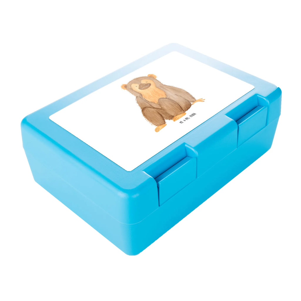 Brotdose Affe Brotbox, Snackbox, Lunch box, Butterbrotdose, Brotzeitbox, Afrika, Wildtiere, Affe, Äffchen, Affen, Selbstliebe, Respekt, Motivation, Selbstachtung, Liebe, Selbstbewusstsein, Selfcare