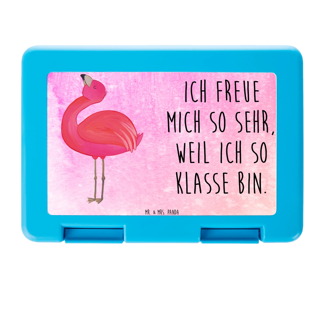 Brotdose Flamingo stolz Brotbox, Snackbox, Lunch box, Butterbrotdose, Brotzeitbox, Flamingo, stolz, Freude, Selbstliebe, Selbstakzeptanz, Freundin, beste Freundin, Tochter, Mama, Schwester