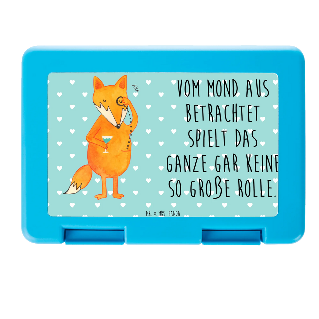 Brotdose Fuchs Lord Brotbox, Snackbox, Lunch box, Butterbrotdose, Brotzeitbox, Fuchs, Füchse, tröstende Worte, Spruch lustig, Liebeskummer Geschenk, Motivation Spruch, Problemlösung