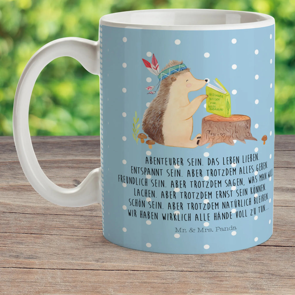 Kindertasse Igel Indianer Kindertasse, Kinder Tasse, Kunststoff Tasse, Kindergarten Tasse, Trinkbecher, Camping Becher, Kaffeetasse, Kunststoffbecher, Kindergartenbecher, Outdoorgeschirr, Kunststoffgeschirr, Reisebecher, Reisetasse, Kinderbecher, Bruchfeste Tasse, Bruchsichere Tasse, Plastik Tasse, Plastiktasse, Waldtiere, Tiere, Igel, Indianer, Abenteuer, Lagerfeuer, Camping