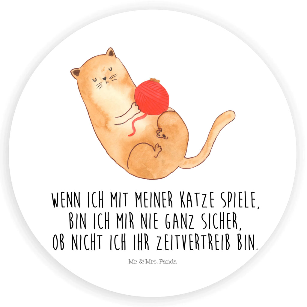 Rund Aufkleber Katzen Wollknäul Sticker, Aufkleber, Etikett, Katze, Katzenmotiv, Katzenfan, Katzendeko, Katzenfreund, Katzenliebhaber, Katzenprodukte, Katzenartikel, Katzenaccessoires, Katzensouvenirs, Katzenliebhaberprodukte, Katzenmotive, Katzen, Kater, Mietze, Cat, Cats, Katzenhalter, Katzenbesitzerin, Haustier, Wollknäuel, Wolle, Spielen, Spiel, verspielt