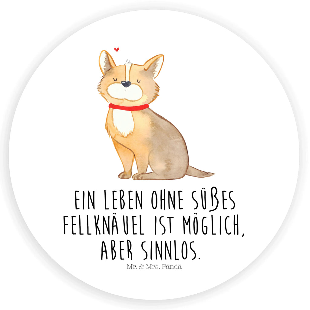 Rund Aufkleber Hundeglück Sticker, Aufkleber, Etikett, Hund, Hundemotiv, Haustier, Hunderasse, Tierliebhaber, Hundebesitzer, Sprüche, Corgie, Hundeliebe, Spruch, Hundemama, Liebe