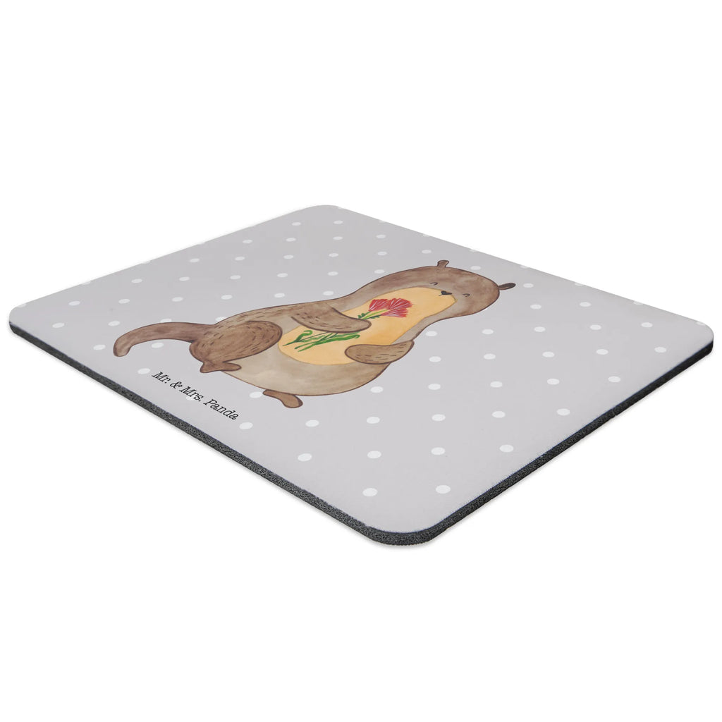 Mauspad Otter Blumenstrauß Mousepad, Computer zubehör, Büroausstattung, PC Zubehör, Arbeitszimmer, Mauspad, Einzigartiges Mauspad, Designer Mauspad, Mausunterlage, Mauspad Büro, Otter, Fischotter, Seeotter, Otter Seeotter See Otter