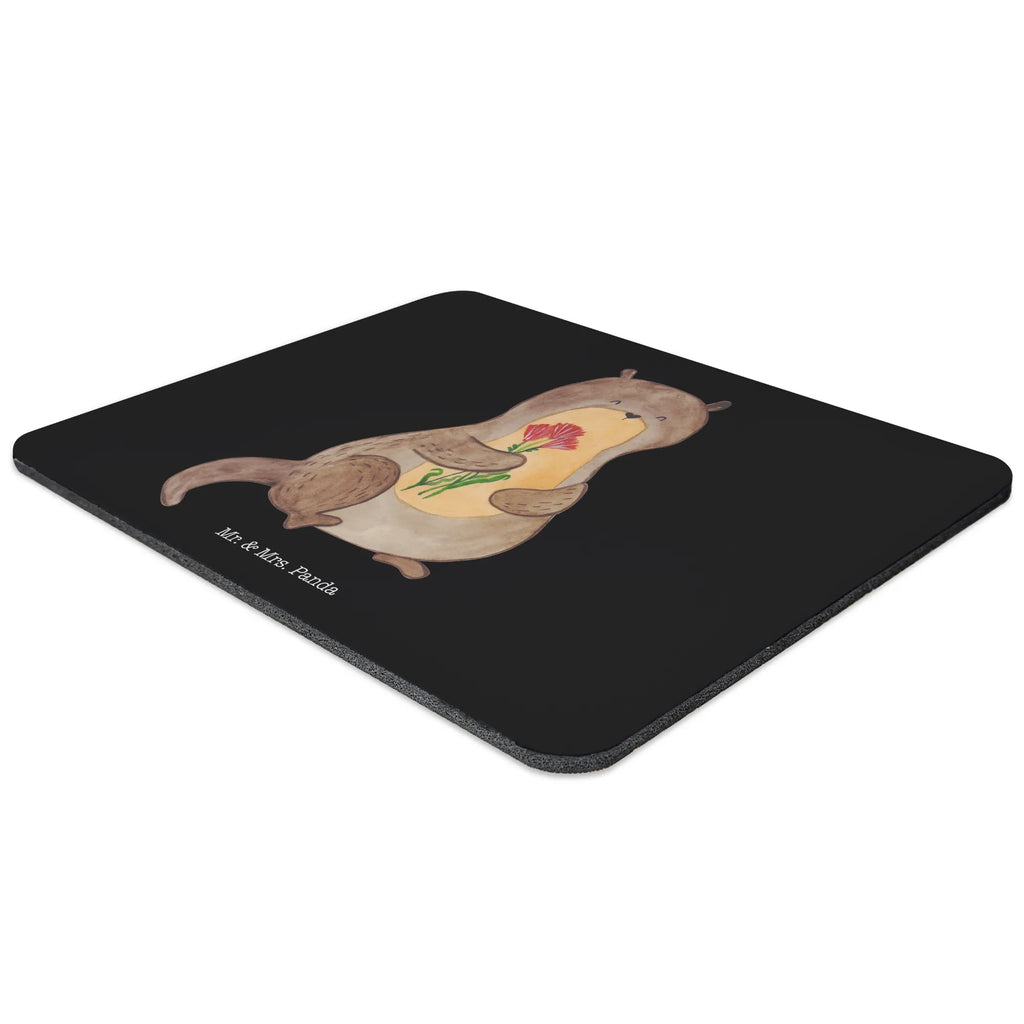 Mauspad Otter Blumenstrauß Mousepad, Computer zubehör, Büroausstattung, PC Zubehör, Arbeitszimmer, Mauspad, Einzigartiges Mauspad, Designer Mauspad, Mausunterlage, Mauspad Büro, Otter, Fischotter, Seeotter, Otter Seeotter See Otter