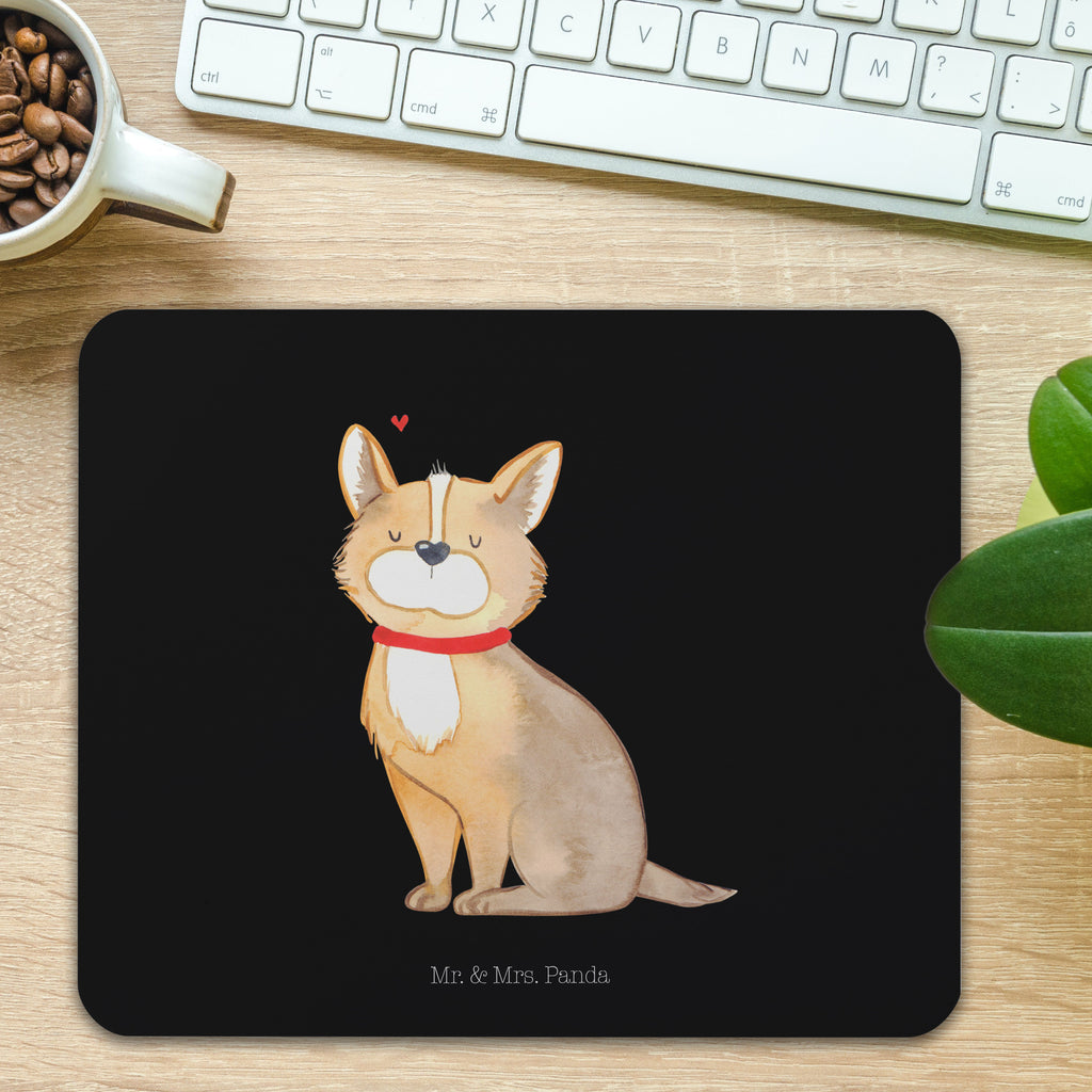 Mauspad Hund Glück Mousepad, Computer zubehör, Büroausstattung, PC Zubehör, Arbeitszimmer, Mauspad, Einzigartiges Mauspad, Designer Mauspad, Mausunterlage, Mauspad Büro, Hund, Hundemotiv, Haustier, Hunderasse, Tierliebhaber, Hundebesitzer, Sprüche, Corgie, Hundeliebe, Spruch, Hundemama, Liebe