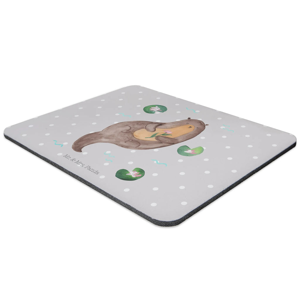 Mauspad Otter Seerose Mousepad, Computer zubehör, Büroausstattung, PC Zubehör, Arbeitszimmer, Mauspad, Einzigartiges Mauspad, Designer Mauspad, Mausunterlage, Mauspad Büro, Otter, Fischotter, Seeotter, Otter Seeotter See Otter