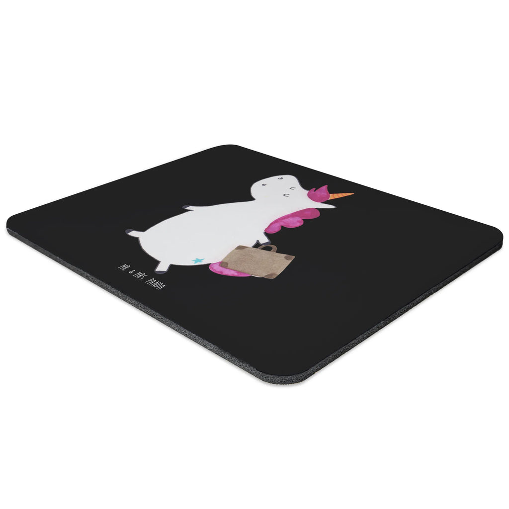 Mauspad Einhorn Koffer Mousepad, Computer zubehör, Büroausstattung, PC Zubehör, Arbeitszimmer, Mauspad, Einzigartiges Mauspad, Designer Mauspad, Mausunterlage, Mauspad Büro, Einhorn, Einhörner, Einhorn Deko, Unicorn, unicorn, Koffer, Verreisen, Reise, Gepäck, Abenteuer, Erwachsen, Kind, albern, Spaß, lustig, witzig