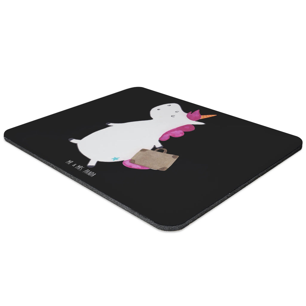 Mauspad Einhorn Koffer Mousepad, Computer zubehör, Büroausstattung, PC Zubehör, Arbeitszimmer, Mauspad, Einzigartiges Mauspad, Designer Mauspad, Mausunterlage, Mauspad Büro, Einhorn, Einhörner, Einhorn Deko, Pegasus, Unicorn, unicorn, Koffer, Verreisen, Reise, Gepäck, Abenteuer, Erwachsen, Kind, albern, Spaß, lustig, witzig